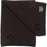 Louis Vuitton Wool Monogram Damier Schal Scarf