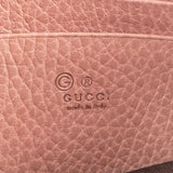 Gucci Leather Interlocking GG Wallet On Chain Crossbody Bag
