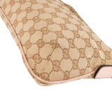 Gucci Monogram GG Canvas Multicolor Stripe Small Messenger Crossbody Bag
