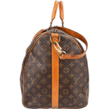 Louis Vuitton Monogram Canvas Keepall 55 Bandoulière Travel Bag