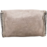 Stella McCartney Metallic Falabella Fold Over Crossbody Bag