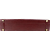 Cartier Bordeaux Leather Must de Cartier Vintage Briefcase Coffer Handbag
