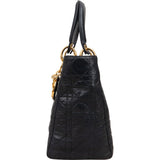 Christian Dior Quilted Leather Lady Dior Handbag