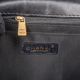 Chanel Quilted Stitched Lambskin Single Flap Shoulder Bag