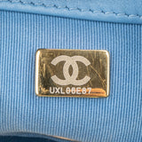 Chanel 19 Quilted Denim Single Flap Crossbody Bag