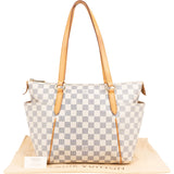 Louis Vuitton Monogram Damier Azur Canvas Totally MM Shoulder Bag