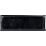 Cartier Black Patent Leather Panthère C Top Handle Shoulder Bag