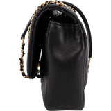 Chanel Quilted Lambskin Diana New Collection Single Flap Crossbody Bag