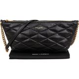 Saint Laurent Quilted Lambskin Sade Pochette Shoulder Bag