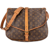 Louis Vuitton Monogram Canvas Saumur 35 Crossbody Bag