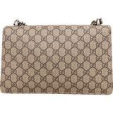 Gucci Monogram GG Supreme Canvas Suede Dionysus Shoulder Bag