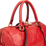 Louis Vuitton Leather Monogram Empreinte Speedy 25 Bandoulière Handbag