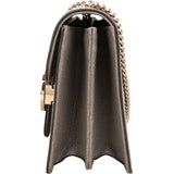 Gucci Grained Leather Interlocking GG Small Crossbody Bag