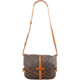 Louis Vuitton Monogram Canvas Saumur 30 Crossbody Bag