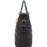 Christian Dior Quilted Leather Lady Dior Handbag