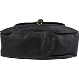 Chloé Black Leather Marcie Medium Satchel Handbag