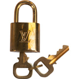 Louis Vuitton Classic Gold Lock Schloss Padlock