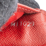 Louis Vuitton Red Epi Leather Montaigne Eugenie Wallet M6388M