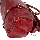 Miu Miu Vitello Lux Bow City Satchel Handbag