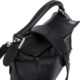 Loewe Black Leather Puzzle Small Handbag