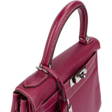 Hermès Pink Epsom Leather Kelly Sellier 28 Handbag