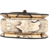 Gucci Multicolor Python Leather Bamboo 1947 Mini Top Handle Handbag