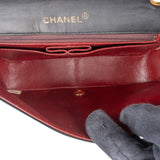 Chanel Quilted Lambskin 24K Gold Turnlock Single Flap Crossbody Bag - vintageandkickz