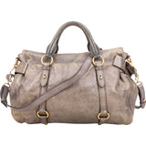 Miu Miu Vitello Lux Bow City Handbag