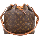 Louis Vuitton Monogram Canvas Sac Noé Petit Shoulder Bag