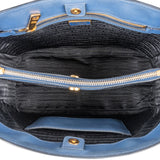 Prada Bicolor Saffiano Leather Galleria Handbag