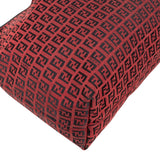 Fendi FF Monogram Zucca Roll Tote Shoulder Bag