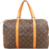 Louis Vuitton Monogram Canvas Sac Souple 35 Handbag