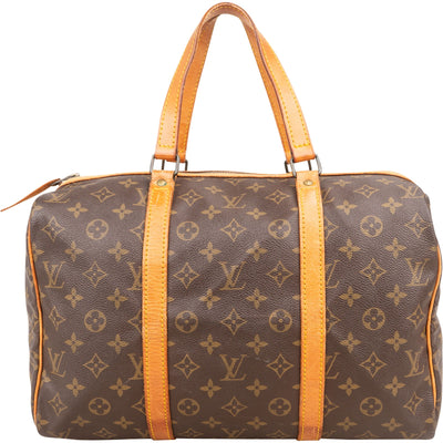 Louis Vuitton Monogram Canvas Sac Souple 35 Handbag