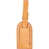 Louis Vuitton Vachetta Leather Luggage Tag