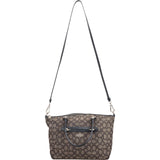 Coach Monogram Signature Canvas Prairie Satchel Handbag