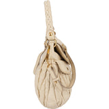 Miu Miu Nappa Leather Hobo Shoulder Bag