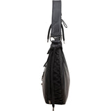 Christian Dior Leather By Galliano AW02 "Admit It" Corset Lace Hobo Shoulder Bag