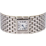 Cartier Silver Tone Tank Française 2384 Women Watch - vintageandkickz