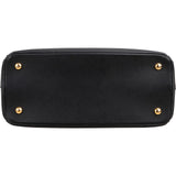 Prada Black Saffiano Leather Galleria Handbag