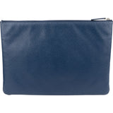 Chanel Grained Calfskin Studded O Clutch Bag