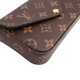 Louis Vuitton Monogram Canvas Felicie Strap & Go Pochette Accessoires Crossbody Bag