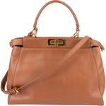 [🔄️B23 / F60] Fendi Calfskin Peekaboo Regular Handbag - vintageandkickz