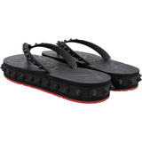 Christian Louboutin Loubi Spikes Donna Flip Flops (38)