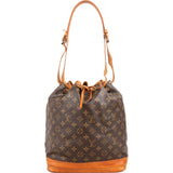 Louis Vuitton Monogram Canvas Sac Noé Grande Shoulder Bag