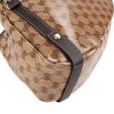 Gucci Monogram GG Patent Coated Canvas Abbey Shoulder Bag