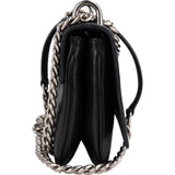 Prada Saffiano Leather Chain Wallet Crossbody Bag