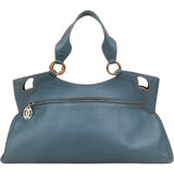 Cartier Blue Lather Marcello Hobo Handbag