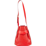 Louis Vuitton Red Epi Leather Sac De Paule PM Shoulder Bag