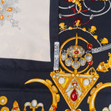 Hermès Parures des Sables Silk Carre 90 Scarf Tuch