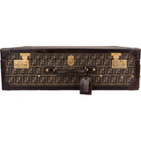Fendi Monogram Zucca Canvas Vintage Suitcase Koffer